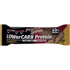 Power System Lower Carb Protein Протеин Батончик &quot;Karamell-Erdnuss Geschmack&quot; 45 г