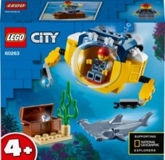 LEGO LEGO City 60263 Mini-U-Boot fur Meeresforscher Мини-подводная лодка «Исследователь океана» LEGO City 60263