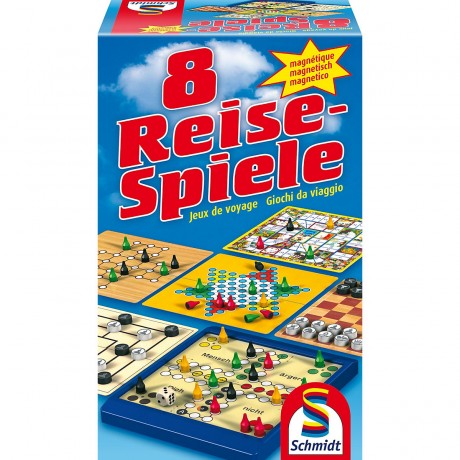 Schmidt Spiele Spielesammlung 8 Reise-Spiele Сборник игр 8 игр о путешествиях