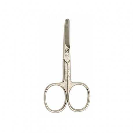 Hans Kniebes Baby-Nagelschere, gebogen, strichmattiert  Детские маникюрные ножницы, изогнутые, матовые