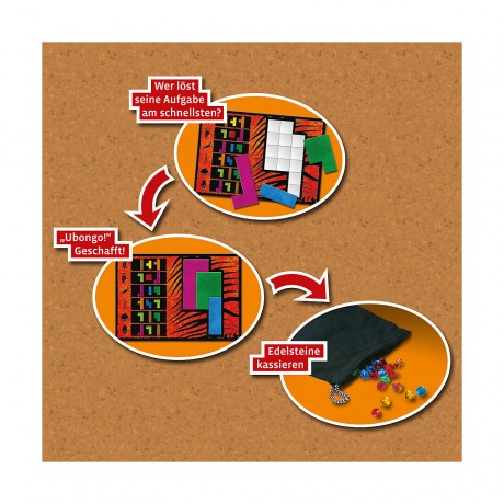 Kosmos Ubongo (inkl. Play-it-smart-App) Ubongo (включая приложение Play-it-smart)