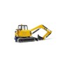 Bruder BRUDER 2466 Cat Minibagger mit  Bauarbeiter 1:16 Мини-экскаватор BRUDER 2466 Cat со строителем 1:16