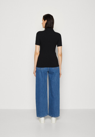 Tommy Hilfiger SLIM 5X2  Polo shirt black SLIM 5X2 Рубашка поло черный