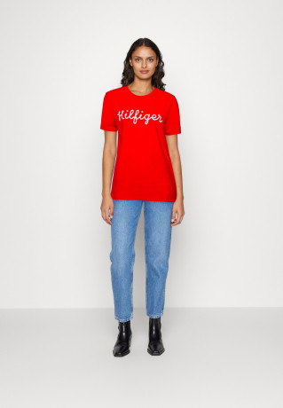 Tommy Hilfiger ROPE PUFF Print T-shirt fireworks ROPE PUFF Футболка с принтом салют