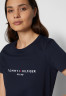 Tommy Hilfiger HERITAGE  Print T-shirt marine НАСЛЕДИЕ Футболка с принтом морской
