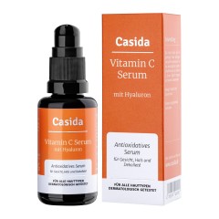 Casida VITAMIN C SERUM+Hyaluron  СЫВОРОТКА С ВИТАМИНОМ С+Гиалурон