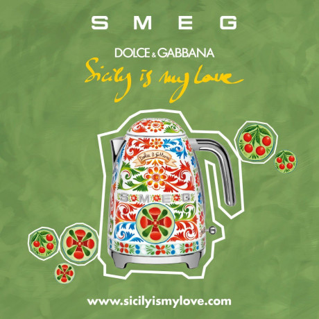 Smeg Smeg Wasserkocher Dolce  Gabbana KLF03DGEU Wasserkocher, 1.7 l  Чайник Smeg Dolce Gabbana Чайник KLF03DGEU, 1,7 л