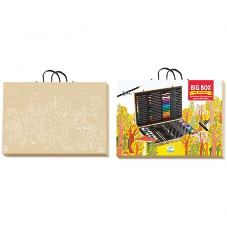 DJECO Big box of colours Большая коробка красок