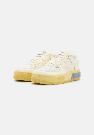 Nike Sportswear W AIR FORCE 1 FONTANKA Sneaker low coconut milk/lemon wash/wolf grey W AIR FORCE 1 FONTANKA кроссовки женские низкие кокосовое молоко/лимонное мыло/волчий серый