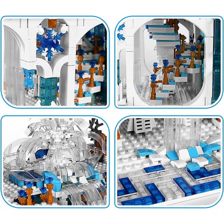 MOULD KING Klemmbausteinset Kristallfaelle 11009 Набор зажимных блоков Crystal Falls 11009