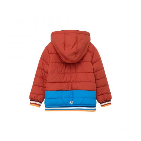 s.Oliver Steppjacke mit abnehmbarer Kapuze Outdoorjacken fur Jungen Стеганая куртка со съемным капюшоном Уличные куртки для мальчиков