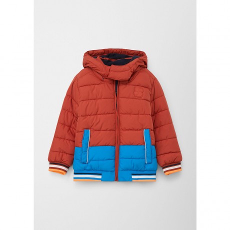 s.Oliver Steppjacke mit abnehmbarer Kapuze Outdoorjacken fur Jungen Стеганая куртка со съемным капюшоном Уличные куртки для мальчиков