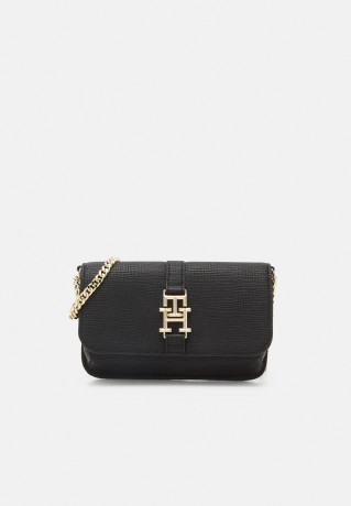 Tommy Hilfiger PLUSH MINI CROSSOVER Across body bag black PLUSH MINI CROSSOVER Сумка через плечо черный