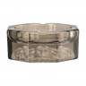 Rosenthal meets Versace Rosenthal Versace Medusa Lumiere Haze Ascher Glas grau d: 16 cm Пепельница Rosenthal Versace Medusa Lumiere Haze стекло серое d: 16 см