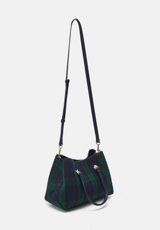 Tommy Hilfiger EMBLEM SMALL SATCHEL Handbag blackwatch МАЛЕНЬКАЯ СУМКА С ЭМБЛЕМОЙ Сумочка черные часы