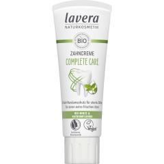 LAVERA Zahncreme Complete Care, 75 ml, Лавера Зубная паста полный уход с фтором, био-мята и шалфей, 5 в 1 защита, 75 мл
