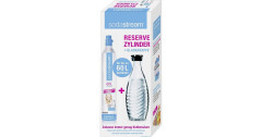 SodaStream SodaStream Reserve CO?-Zylinder 60L + 1 Glaskaraffe, fur Wassersprudler mit Schraubsystem Баллон SodaStream Reserve CO? 60 л + 1 стеклянный графин, для карбонизаторов воды с винтовой системой