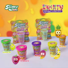 Slimy SLIMY® Fruity Original 80g Spielmasse im Becher SLIMY® Fruity Original 80г игровая масса в стаканчике