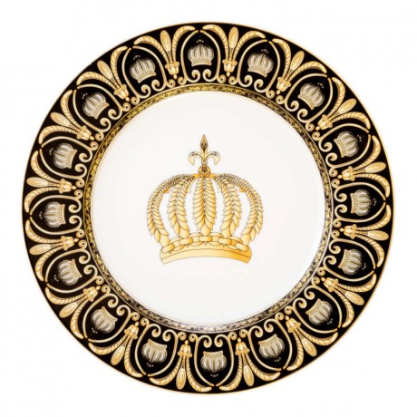 Tettau Tettau Rondo / Liane Pompoos Black Speiseteller 27 cm Tettau Rondo / Liane Pomp??s Черная тарелка 27 см