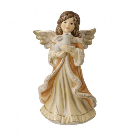 Goebel Goebel champagnerfarben Himmelsboten Kleiner Kuschelfreund h: 25 cm Goebel небесные вестники цвета шампанского Маленький приятный друг высота: 25 см