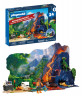 PLAYMOBIL Dinos Dino-Expedition Adventskalender 72225, PLAYMOBIL адвент-календарь «Экспедиция к динозаврам» с исследователем, велоцираптором и раскопками, от 4 лет