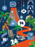 PLAYMOBIL Dinos Dino-Expedition Adventskalender 72225, PLAYMOBIL адвент-календарь «Экспедиция к динозаврам» с исследователем, велоцираптором и раскопками, от 4 лет