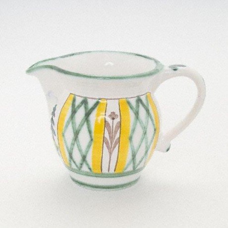 Gmundner Keramik Gmundner Keramik Jagd Milchkannchen glatt 0,3 l - Hohe ca. 9,5 cm Гладкий керамический молочник Gmundner для охоты 0,3 л - высота около 9,5 см