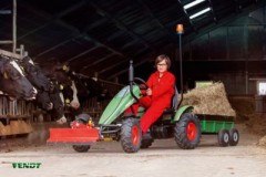 BERG Elektrisch Go-Kart mit XXL-Rahmen Fendt Grun ab 6 Jahren Электрический картинг с рамой XXL Fendt Green от 6 лет