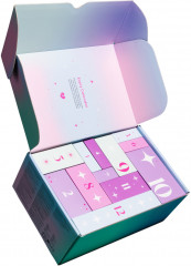 Lovehoney x Womanizer Adventskalender, взрослый адвент-календарь с интимными товарами и аксессуарами, 24 подарка