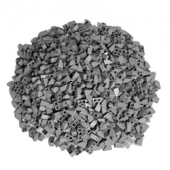 LEGO LEGO 1x2 Dachstein Schragstein Hellgrau - 100 Stuck - Light Bluish Grey 3040 LEGO 1x2 Dachstein Schragstein светло-серый - 100 штук - светло-голубовато-серый 3040