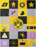 BVB Adventskalender 2026 Socken, Адвент-календарь 2026 BVB с носками Borussia Dortmund, 12 пар, размер 39–44