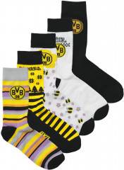 BVB Adventskalender 2026 Socken, Адвент-календарь 2026 BVB с носками Borussia Dortmund, 12 пар, размер 39–44