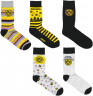 BVB Adventskalender 2026 Socken, Адвент-календарь 2026 BVB с носками Borussia Dortmund, 12 пар, размер 39–44