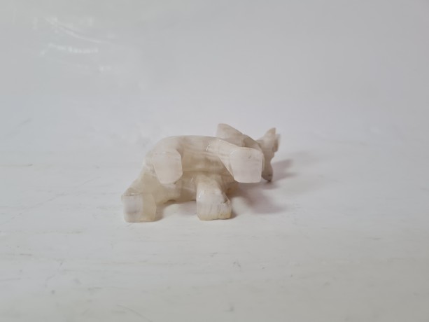 Коллекционная фигурка "Слон", камень, 6см, Германия, 1950-60гг.