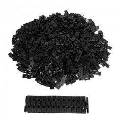 LEGO LEGO grosse Kettenglieder Schwarz - 200 Stuck - Kette 57518 Большие звенья цепи LEGO, черные - 200 штук - цепь 57518