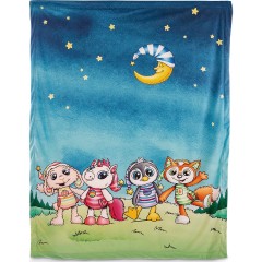 NICI Pluschdecke Schlafmutzen Сони из плюшевого одеяла