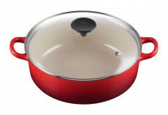 Le Creuset LE CREUSET Br\u00e4ter 24 cm RISOTTO rot LE CREUSET Br&amp;gt;4ter РИЗОТТО 24 см