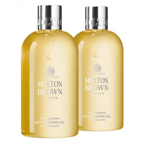 Molton Brown Flora Luminare Bath & Shower Gel Doppelpack (2er Set)  Набор из двух гелей для ванны и душа Flora Luminare (набор из 2 шт.)