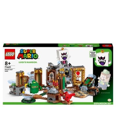 LEGO Super Mario 3er Set: 71397 Luigi’s Mansion: Labor und Schreckweg - Erweiterungsset + 71399 Luigi’s Mansion: Eingang - Erweiterungsset + 71401 Luigi’s Mansion: Gruseliges Versteckspiel - Набор «Супер Марио» из 3 предметов: 71397 Особняк Луиджи: Лабора