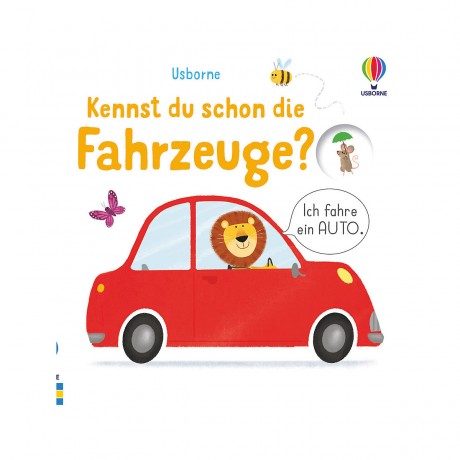 Usborne Verlag Kennst du schon die Fahrzeuge? Вы уже знаете автомобили?