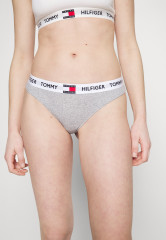 Tommy Hilfiger Thong light grey heather стринги светло-серый вереск