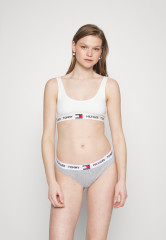 Tommy Hilfiger Thong light grey heather стринги светло-серый вереск