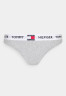 Tommy Hilfiger Thong light grey heather стринги светло-серый вереск