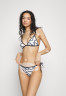 Tommy Hilfiger TRIANGLE FIXED RP PRINT Bikini top wuw/wlw rope print ПРИНТ TRIANGLE FIXED RP Верх бикини вау / wlw веревочный принт