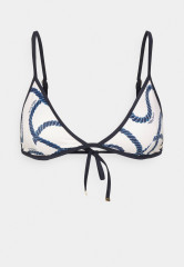 Tommy Hilfiger TRIANGLE FIXED RP PRINT Bikini top wuw/wlw rope print ПРИНТ TRIANGLE FIXED RP Верх бикини вау / wlw веревочный принт
