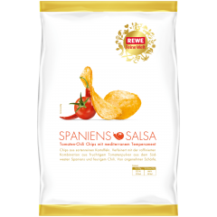 REWE Feine Welt Spaniens Salsa Чипсы с томатной пастой и чили 100г