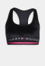 Tommy Hilfiger UNLINED BRALETTE Bustier black БРАЛЕТ БЕЗ ПОДКЛАДКИ Бюстье черный