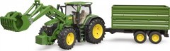 Bruder BRUDER Traktor John Deere mit Anhanger 1:16 Трактор BRUDER John Deere с прицепом 1:16