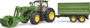Bruder BRUDER Traktor John Deere mit Anhanger 1:16 Трактор BRUDER John Deere с прицепом 1:16