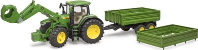 Bruder BRUDER Traktor John Deere mit Anhanger 1:16 Трактор BRUDER John Deere с прицепом 1:16